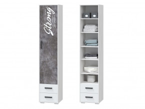 Шкаф для платья и белья с 2 ящиками Оливер в Лысьве - lysva.magazinmebel.ru | фото - изображение 1