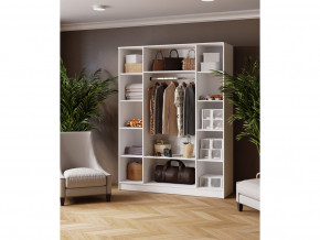 Шкаф комбинированный Ларс 1600 белый в Лысьве - lysva.magazinmebel.ru | фото - изображение 2