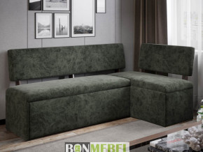 Скамья угловая со спальным местом Монреаль ткань зеленая в Лысьве - lysva.magazinmebel.ru | фото - изображение 1
