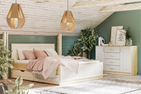 Спальня Оливия с комодом в Лысьве - lysva.magazinmebel.ru | фото