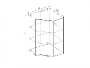 ВУ9 Модуль верхний Угловой МВУ9 в Лысьве - lysva.magazinmebel.ru | фото